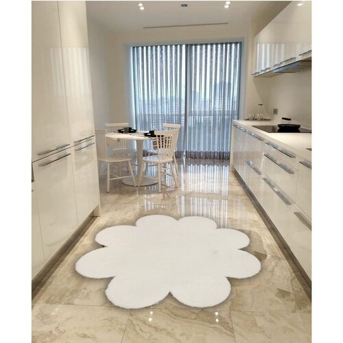 Conceptum Hypnose Tepih Daisy, 150x150 cm, Bijeli Cijene
