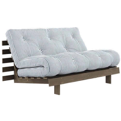 Karup Design Bijela/svijetlo plava kauč na razvlačenje 140 cm Roots - Cijene