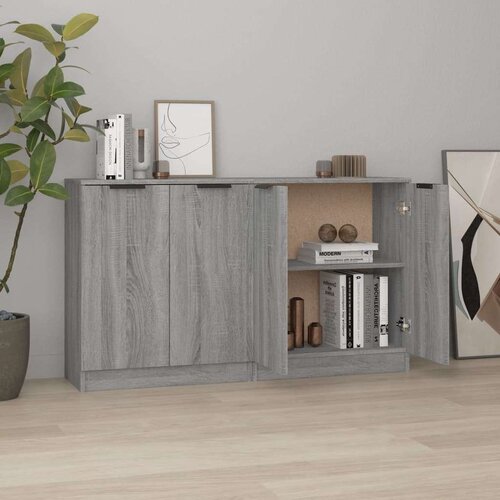  Komode 2 kom boja hrasta sonome 60x30x70 cm konstruirano drvo Cijene