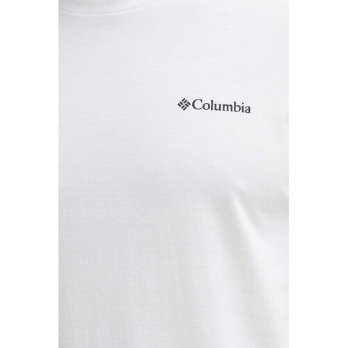Columbia Pamučna majica North Cascades boja: bijela, s tiskom, 1834041-575 Slike