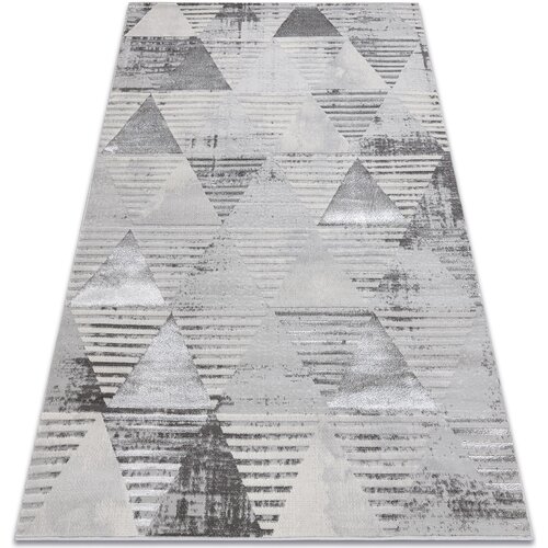 RugsX Preproge Preproga LIRA E1627 Trikotniki geometrijski, struk 80x150 cm Siva Cene