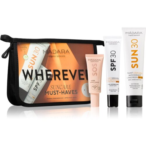 MÁDARA WHEREVER Suncare Must-Haves set (za sončenje) Cene