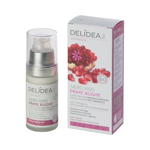 Delidea First Wrinkles serum za obraz z vinsko trto in granatnim jabolkom Cene