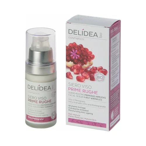 Delidea First Wrinkles serum za obraz z vinsko trto in granatnim jabolkom