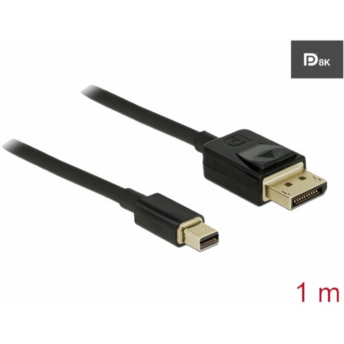 Delock kabel miniDisplayPort-DisplayPort 1m 8K 60Hz 84927, (21028004) Cene