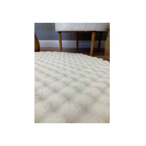 Conceptum Hypnose puffy bubble yuvarlak - cream cream carpet (150 x 150) Cene