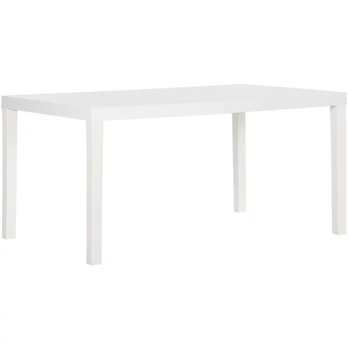  Vrtni stol 150 x 90 x 72 cm PP bijeli