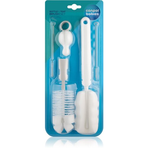 Canpol Brush Set Postpartum Pads set krtača in glavnik 5 kos Slike