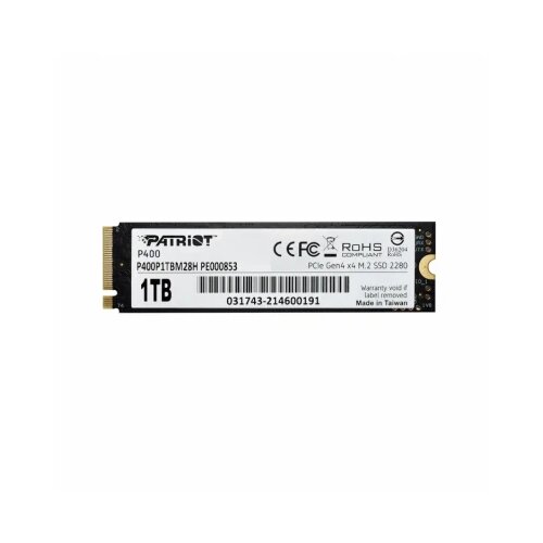 Patriot SSD M.2 NVMe 1TB P400 7000MBs/4800MBs P400P1TBM28H Cene