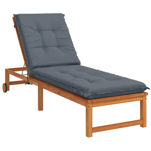  Jastučić za ležaljku GEMERT 100% poliester Plava - Plava 190 x 50 x 9 cm Melange Slike