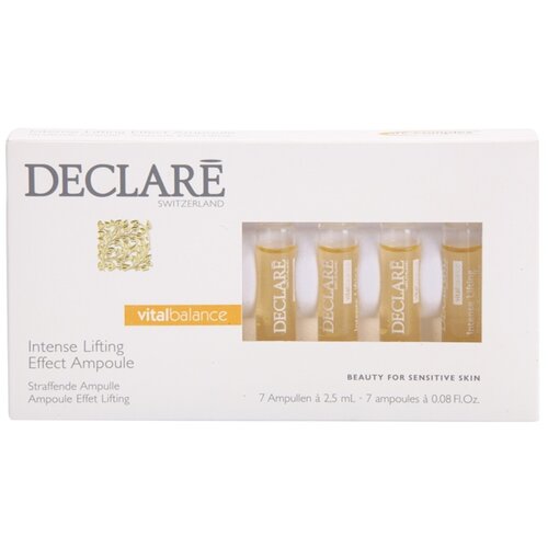 Declar&amp;eacute; Vital Balance intenzivni serum za lifting u ampulama 7 x 2.5 ml Slike