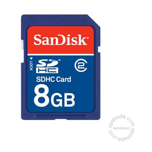 Sandisk SDHC 8GB Class 2 memorijska kartica Slike