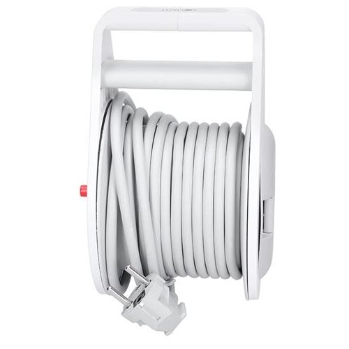 Solight PB25C - Produžni kabl na kolutu, 2 utičnice + USB A i C, 10 m Slike