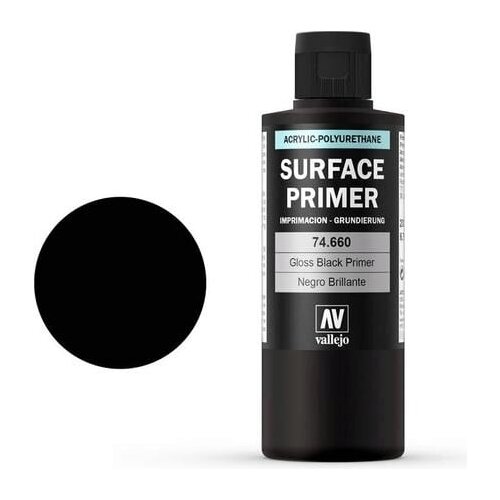 Vallejo Metal Color Gloss Black Primer - 200 ml Cijene