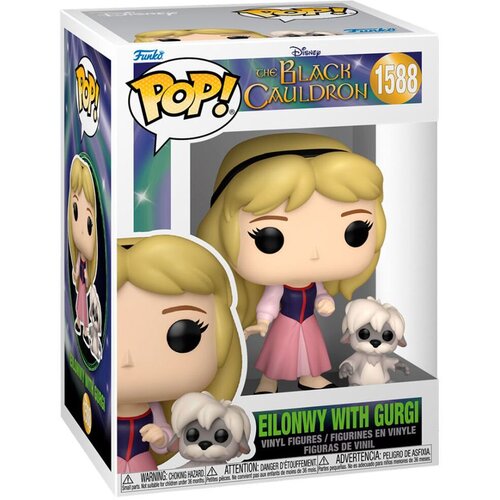 Funko POP figura Disney The Black Cauldron Eilonwy s Gurgijem Cene