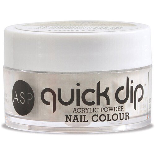 ASP Nega nohtov Farbliches Acrylpulver Quick Dip - Fairy Sugar Dust Siva Slike