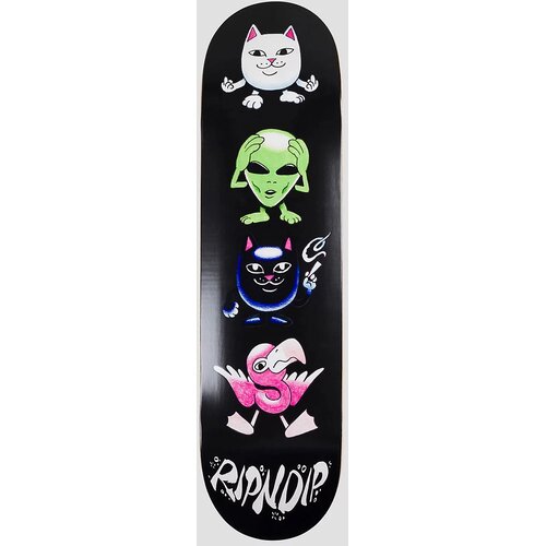 Ripndip Bestie Gang Deck 8&amp;quot; Skateboard deska black Slike