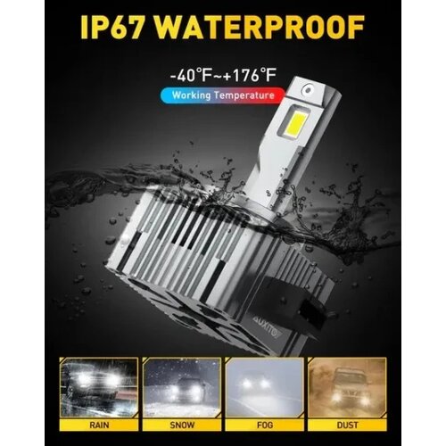 Auxito d1sd1r led sijalice za farove &amp;ndash; 6000k belo svetlo dd-y19-d1s-b ( AUX027 ) Slike