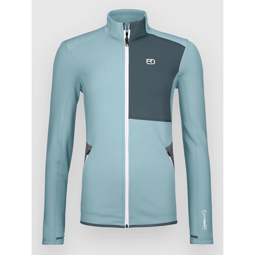 Ortovox Hooded Jakna iz flisa glacier grey Cene