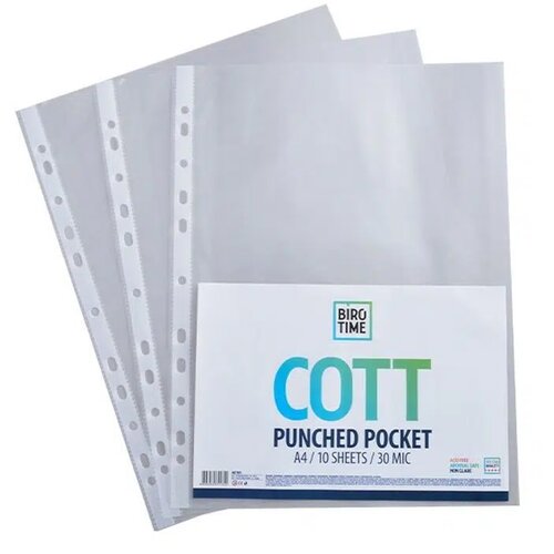  Cott, folija za registrator, 30mic, A4, mat, 10K ( 481101 ) Cene