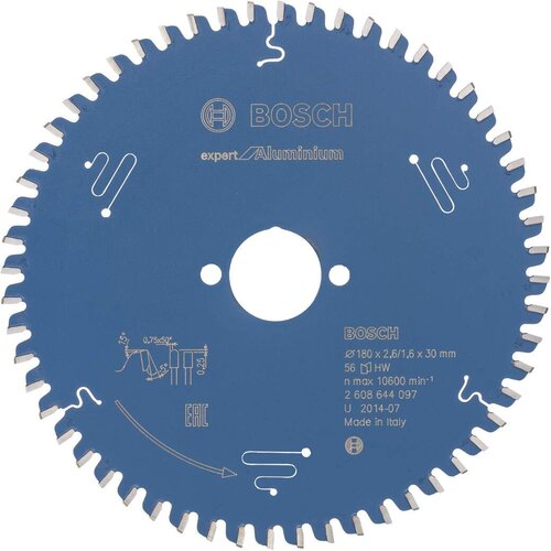 Bosch list kružne testere Expert for Aluminium 180 x 30 x 2,6 mm, 56 - 2608644097 Cene