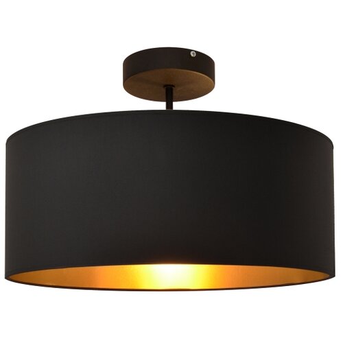  Luster na &amp;scaron;ipci ALBA 3xE27/15W/230V crna/zlatna Slike