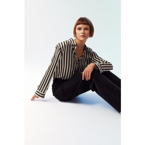 Defacto Oversize Fit Satin Long Sleeve Shirt Cijene