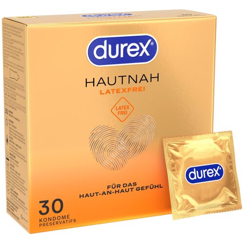 Durex Hautnah - kondomi bez lateksa (30 komada) Slike