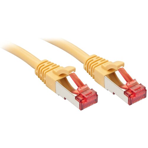 Lindy 47769 RJ45 omrežni kabel\, Patch kabel CAT 6 S/FTP 15.00 m rumena 1 kos, (20419968) Cene