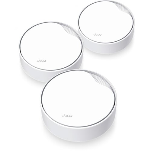 Tp-link DECO X50-PoE(3-PACK) Dvofrekvencijski (2,4 GHz / 5 GHz) Wi-Fi 6 (802.11ax) Bijelo Unutarnji Cene