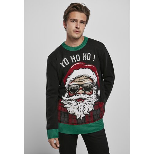 Urban Classics Men's Christmas Sweater Yo Ho Ho Cene