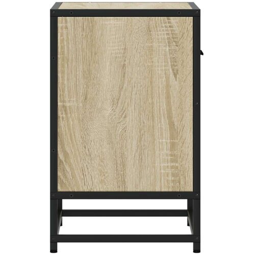 vidaXL Nočna omarica sonoma hrast 40x31x50 cm inženirski les Cene