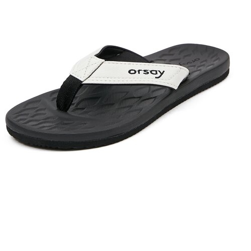 Orsay White-Black Women's Flip-flops - Women Cene