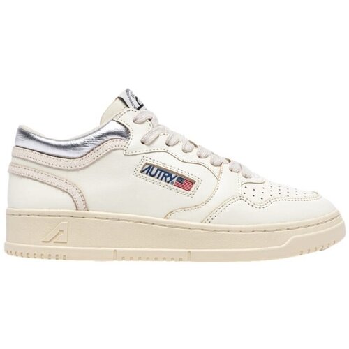 Autry Modne superge Med-Way Mid W - White/Crack Silver Bela Cene