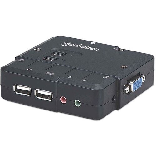 Manhattan Switch KWM 2 x USB 151252 ( 0121252 ) Cene