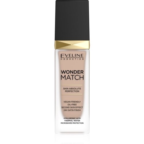 Eveline Cosmetics Wonder Match dugotrajni tekući puder s hijaluronskom kiselinom nijansa 35 Sunny Beige 30 ml Cijene