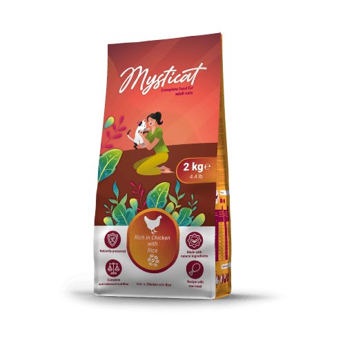 Craftia mysticat rich in chicken with rice adult cat - 2 kg Slike