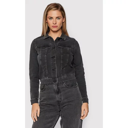 Noisy_May Jeans jakna Debra 27001866 Črna Regular Fit