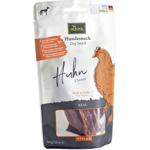 Hunter poslastice za pse Real Sticks 80 g - Piletina Cijene
