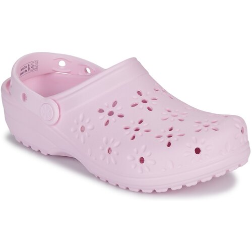Crocs Classic Floral Cut Out Clog Ružičasta Slike