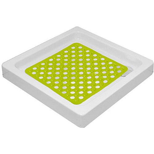 Tendance podloga za kadu sa rupicama 50X50cm PVC, žuto zelena Cene