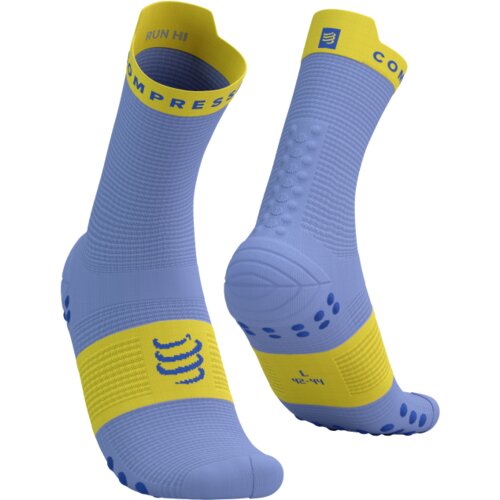 Čarape Compressport PRS V4.0 Run High Jacaranda/Maize - T2 Cijene