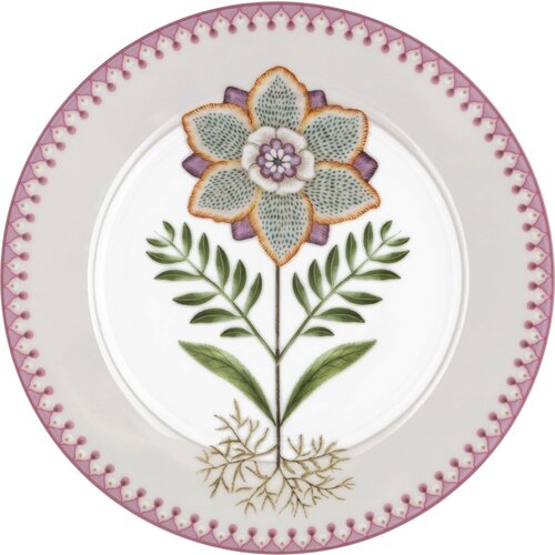 Pip Studio Lily &amp;amp; Lotus - krožnik &amp;Oslash; 21 cm - Vijolična Slike