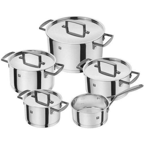  Duboka tava s poklopcem Zwilling 71160-005-0 Crna Srebrna 5 Dijelovi Ø 24 cm Ø 20 cm Ø 16 cm 1 5 L 2 L 3 L 6 L 3 5 L (5 kom.) Cijene