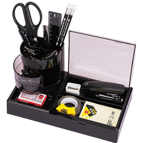 Deli Set kancelarijskog pribora E38254, Crni Slike