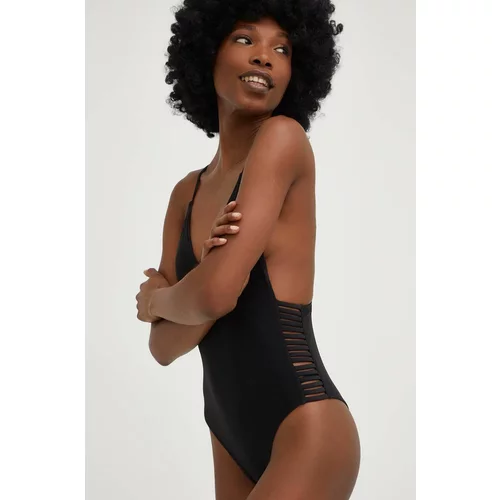 Answear Lab Jednodijelni kupaći kostim boja: crna, lagano učvršćene košarice