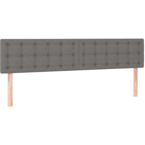 Kreveta s oprugama i madrac svjetlosivi 180x200cm tkanina Slike