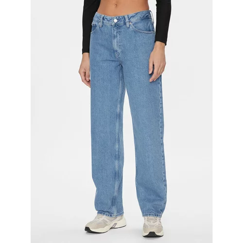 Calvin Klein Jeans Jeans hlače 90's J20J222440 Modra Straight Fit