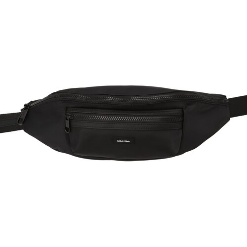 Calvin Klein Pojasna torbica 'ESSENTIAL' crna / bijela Cene