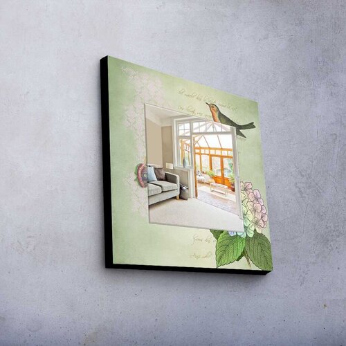 Wallity ogledalo MA-080, 50x50cm Cene